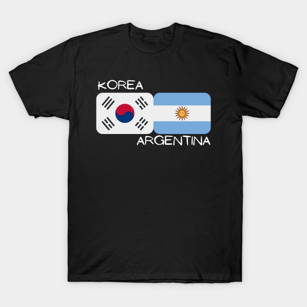 Korean Argentinian - Korea, Argentina T-Shirt by The Korean Rage